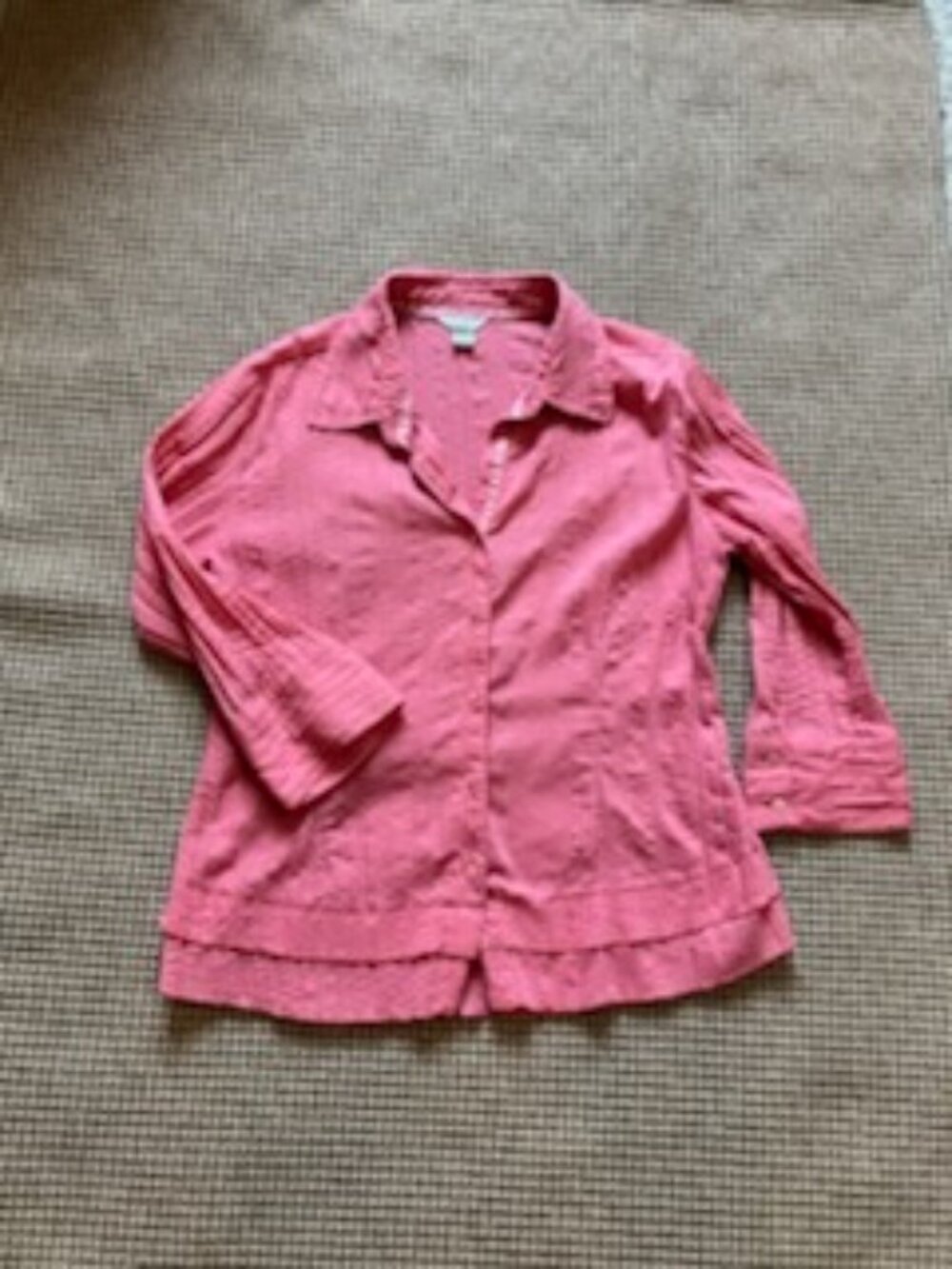 Christopher & Banks long-sleeve top size M